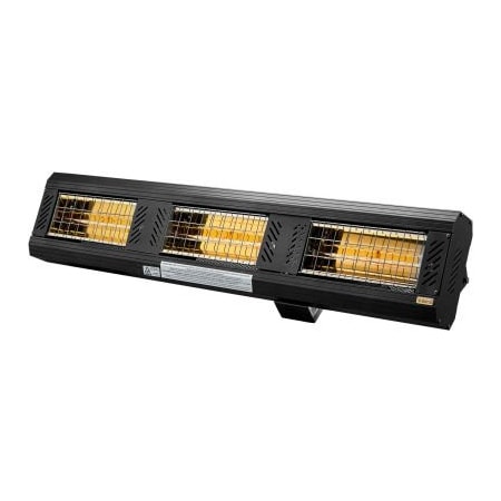 Inforesight Consumer Products Solaira SICR-45240L1B Series H3 Infrared Heater - 4.5KW 208-240V Black SICR45240-L1B